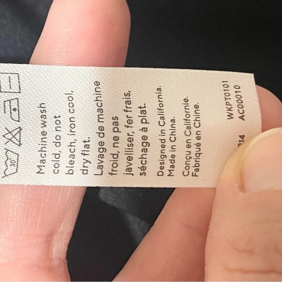 Honeylove casual high waisted slim pants with back pockets woman’s size M black - Picture 6 of 6